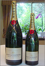 Giant Swarovski 3 Ltr - Jeroboam, 6 Ltr. Methuselah Swarovski