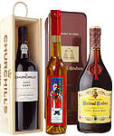 Selection of Armagnac, Cognac, Grappa, Port, Rum, Whisky