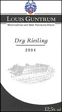 2004 Guntrum Dry Riesling