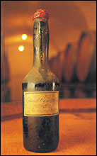 Vin de Constance Napoleon's last drink